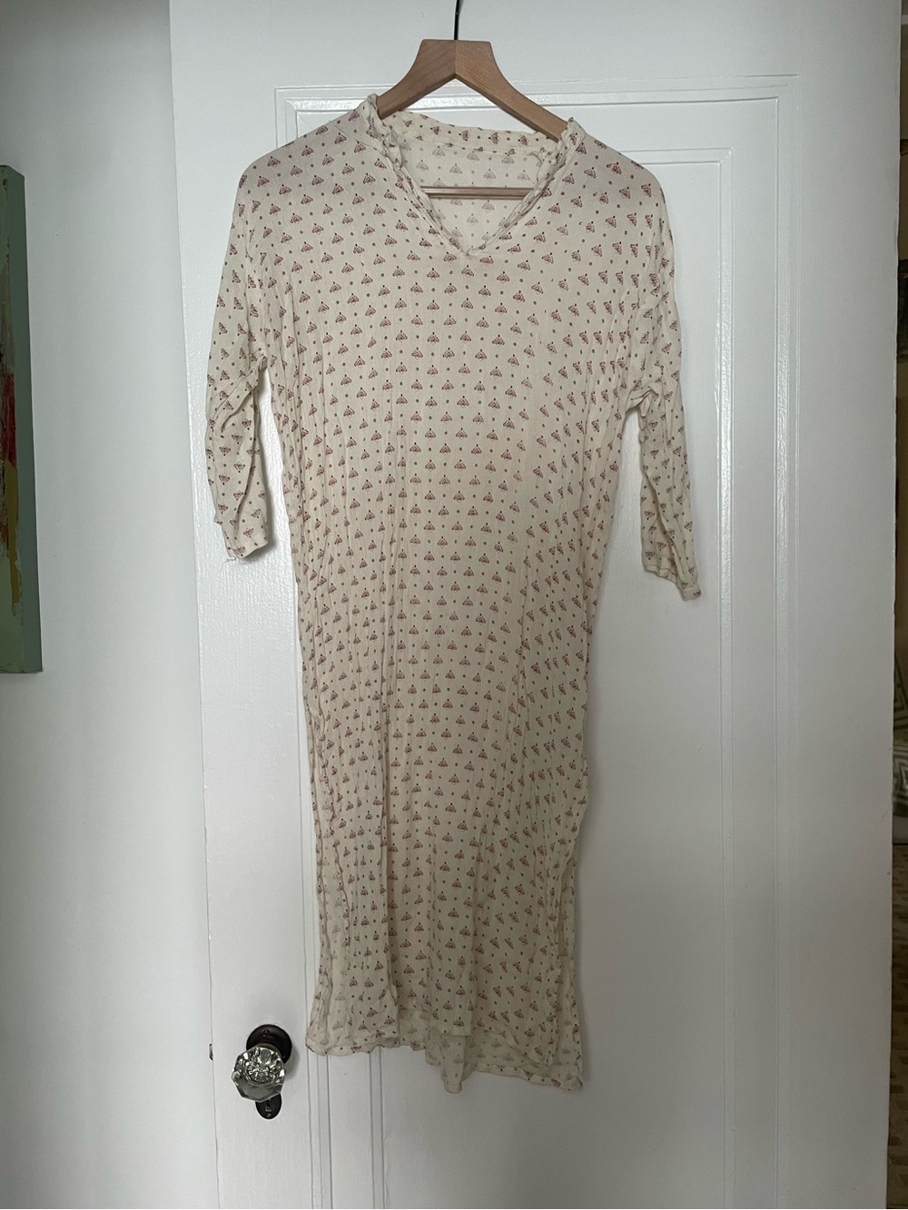 Tunic Style Cotton block print dress